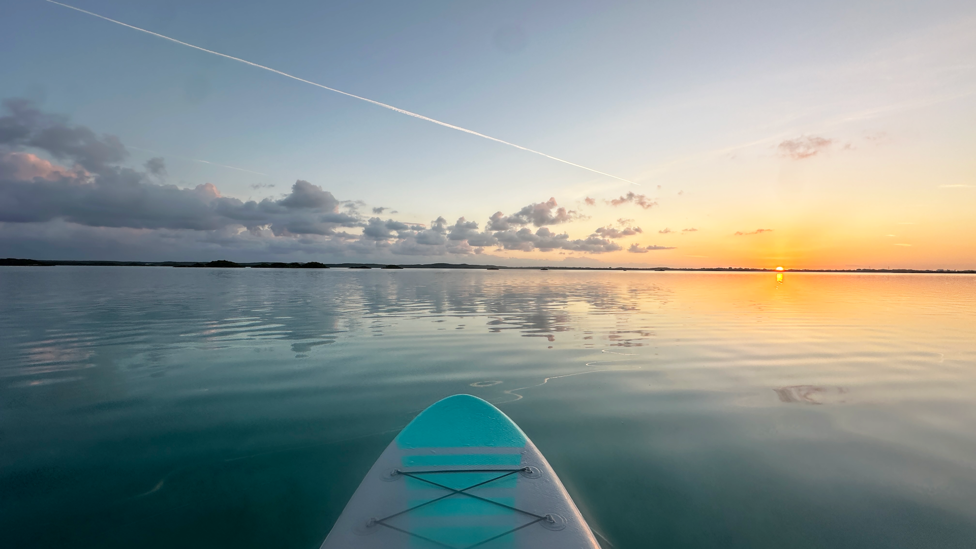 Paddle Board Sunrise